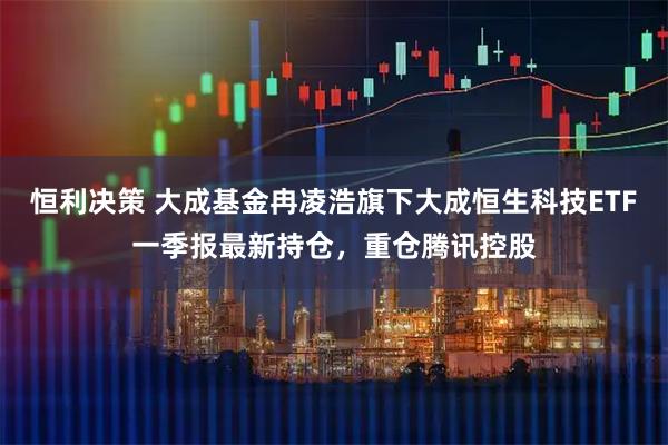 恒利决策 大成基金冉凌浩旗下大成恒生科技ETF一季报最新持仓，重仓腾讯控股